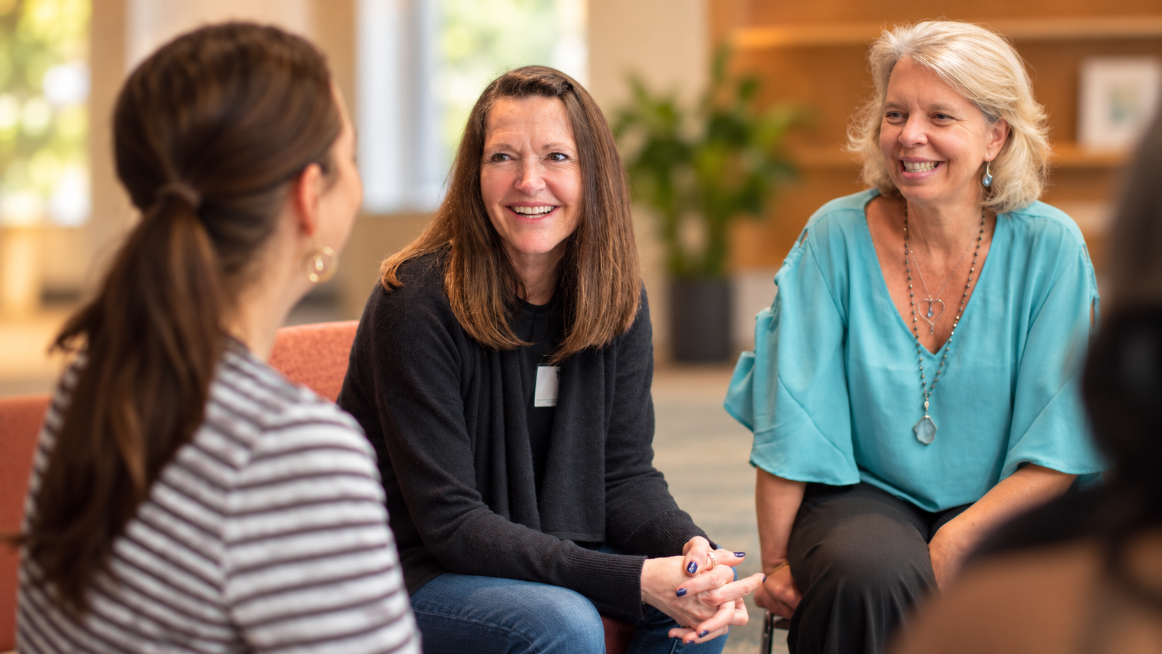 Insight participants in conversation